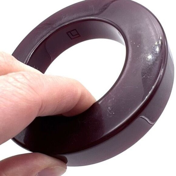 TRADEMARK™ Burch sisters‎ art deco bangle bracelet purple vintage inspired small - Picture 2 of 6